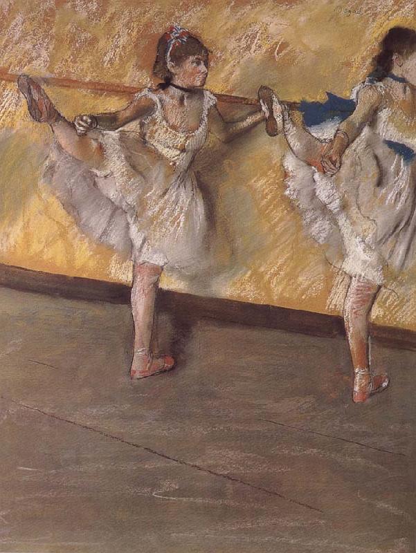 Edgar Degas ballerina oil painting image